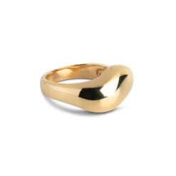 Enamel Ring Agnete L Gold