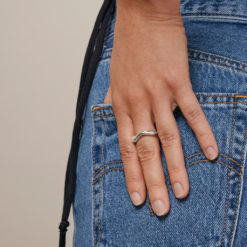 Enamel Ring Agnete S Silber Detail