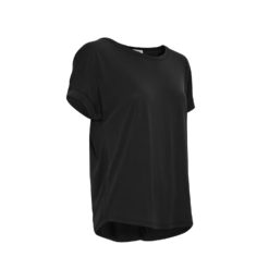 Moss Copenhagen Modal-Shirt Black seitlich