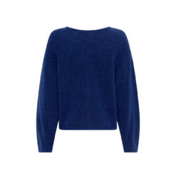 Moss Copenhagen Hope-Cardigan Soda Blue Rückansicht
