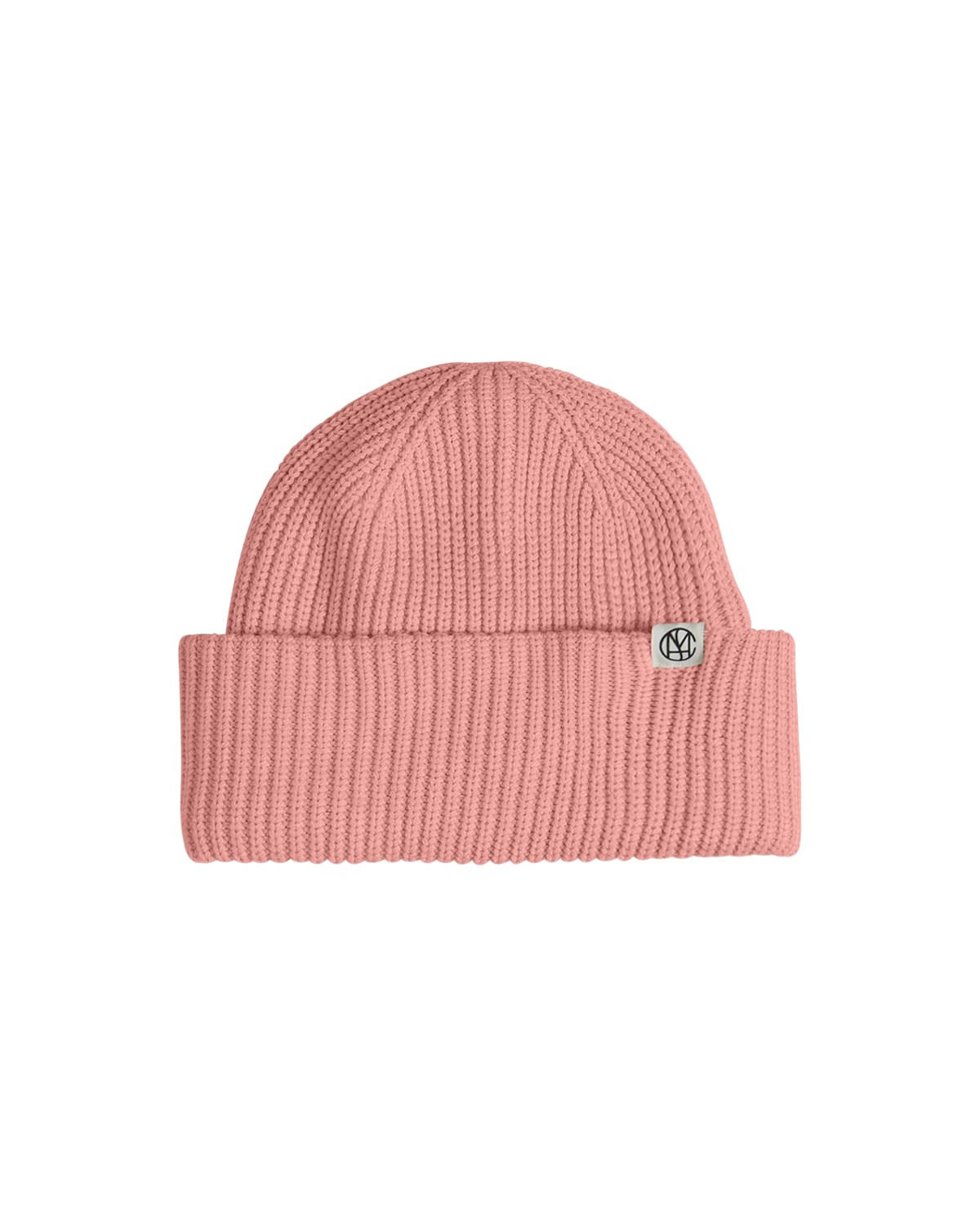 Moss Copenhagen Strick-Beanie Strawberry Ice