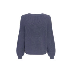 Moss Copenhagen Rachelle-Pullover Vintage Indigo Rückansicht
