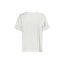 Moss Copenhagen Ecovero-Shirt Egret Rückansicht