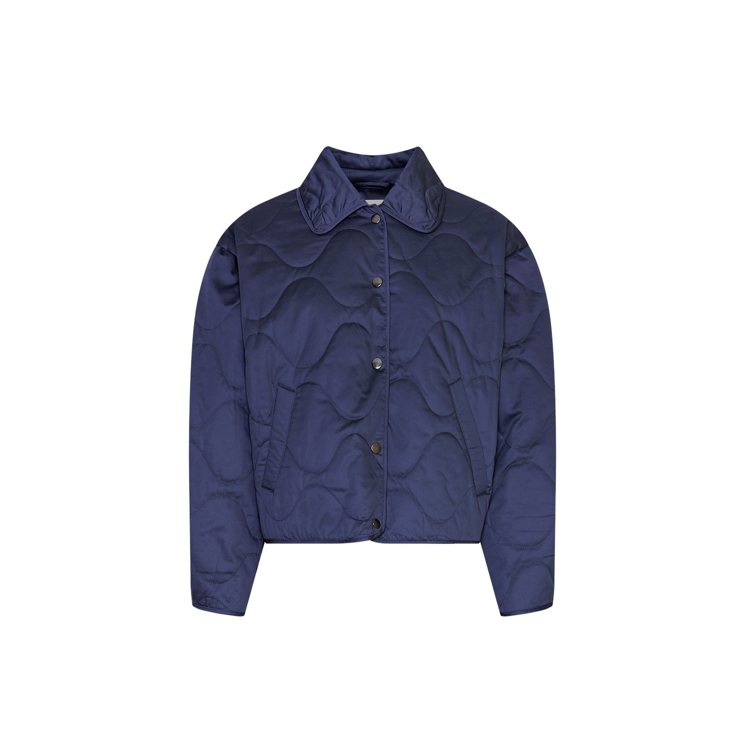 Moss Copenhagen Steppjacke Vintage Indigo - M-L