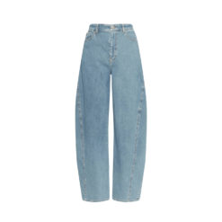 Moss Copenhagen Barrel Jeans Light Blue Wash