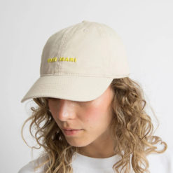 VIVI MARI Cap Solid Sand Yellow Detail
