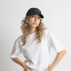 VIVI MARI Cap Solid Navy White