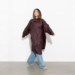 VIVI MARI Raincoat Leo Splashes Navy/Rust