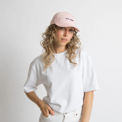 VIVI MARI Cap Solid Powder Blue