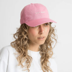 VIVI MARI Cap Solid Soft Pink White Detail
