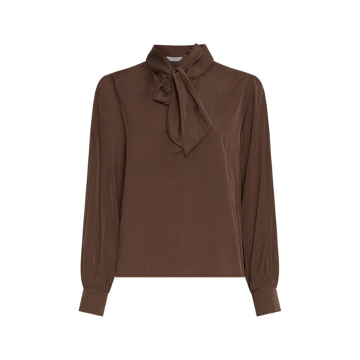 Moss Copenhagen Bluse Hot Fudge