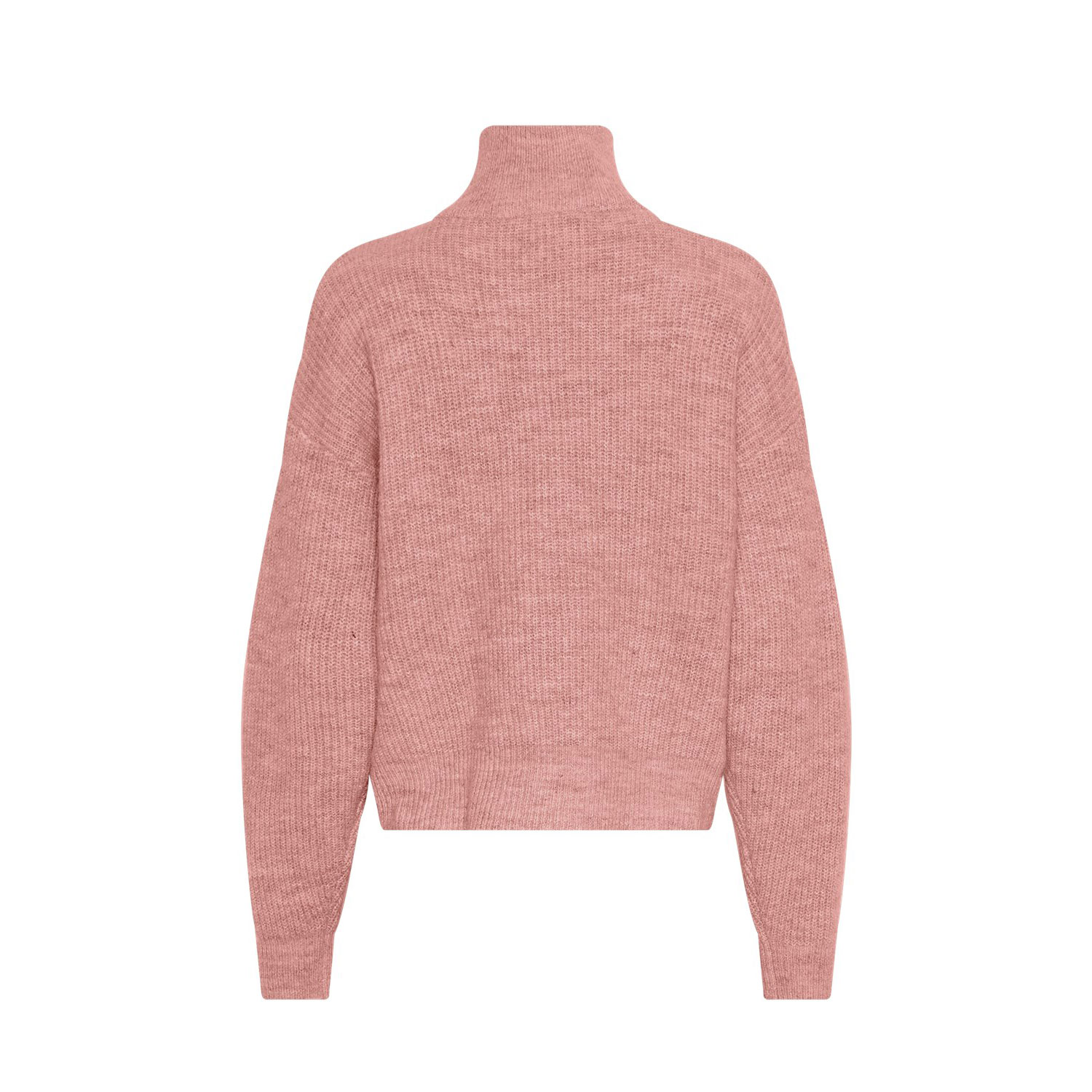 Moss Copenhagen Zip-Pullover Strawberry