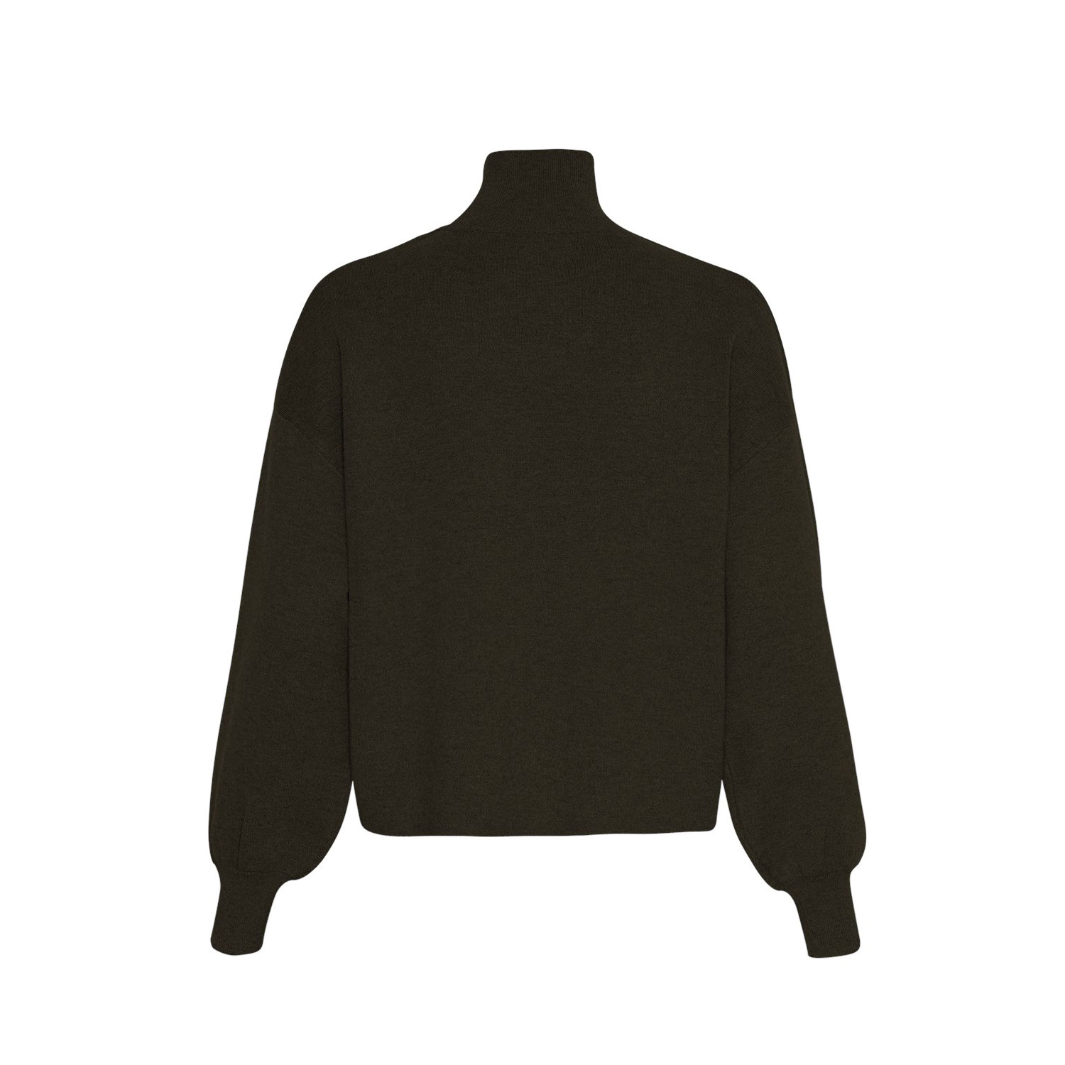 Moss Copenhagen Feinstrick-Pullover mit Ballonärmel Rosin