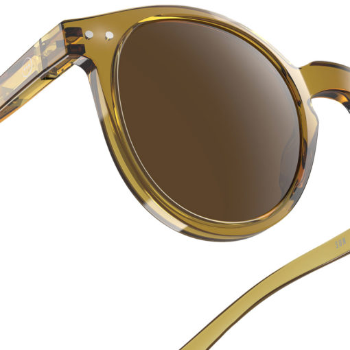 Izipizi Sonnenbrille M SUN Golden Green Detail seitlich