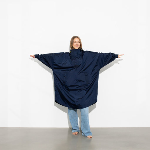 VIVI MARI Raincoat Solid Navy