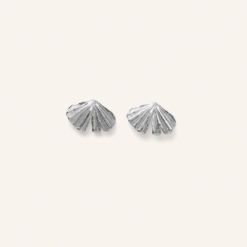 Pernille Corydon Ohrstecker Autumn Leaf Silber