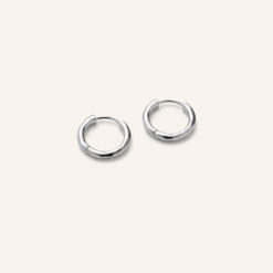 Pernille Corydon Spirit Huggies Silber