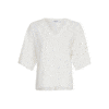 Moss Copenhagen 2/4-Pullover Egret