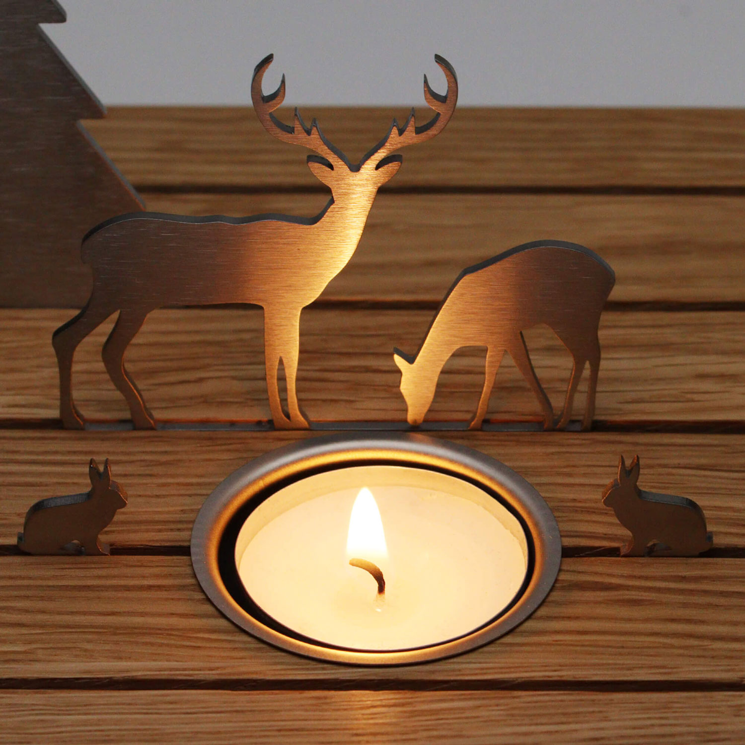 Unoferrum Silhouette Winterlandschaft M Details