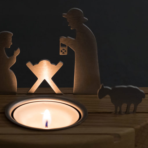 Unoferrum Silhouette Weihnachtskrippe S