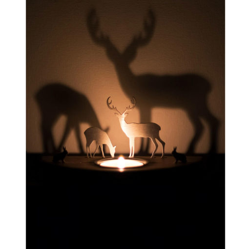 Unoferrum Silhouette Winterlandschaft S Dunkel
