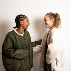 VIVI MARI Reversible Bomber Jacket