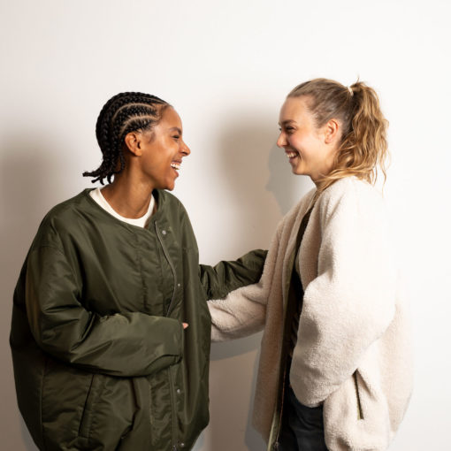 VIVI MARI Reversible Bomber Jacket