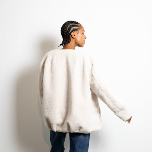 VIVI MARI Reversible Bomber Jacket Pale-Olive/Sand
