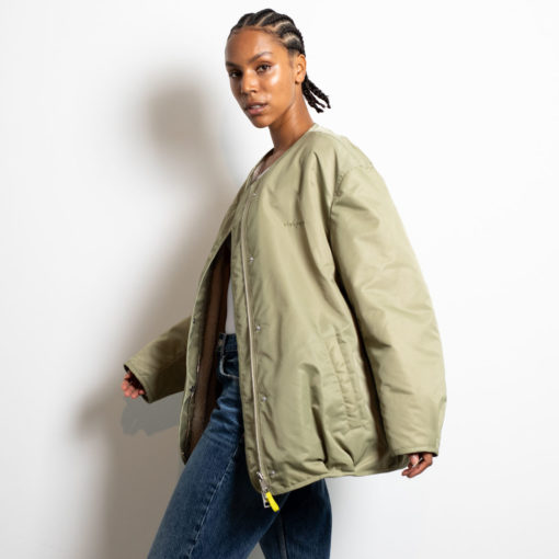 VIVI MARI Reversible Bomber Jacket Pale-Olive/Sand