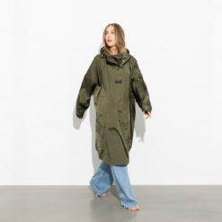 VIVI MARI Raincoat Solid Olive