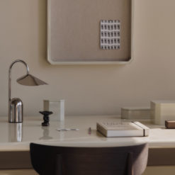 ferm LIVING Lampe Arum Portable Stainless Steel