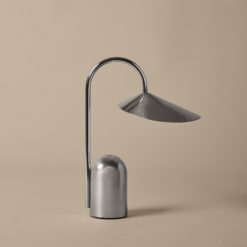 ferm LIVING Lampe Arum Portable Stainless Steel