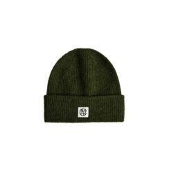 Moss Copenhagen Woll-Beanie Forest Night