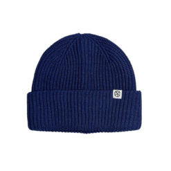 Moss Copenhagen Strick-Beanie Sodalite Blue