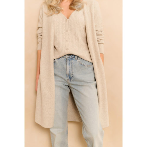 YAYA Cardigan Cloud Grey Mel