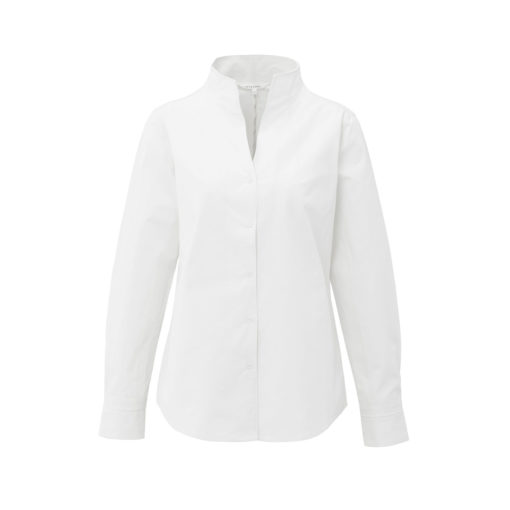 YAYA Kragen-Bluse Pure White