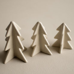 DBKD Keramik-Weihnachtsbaum Vanilla M