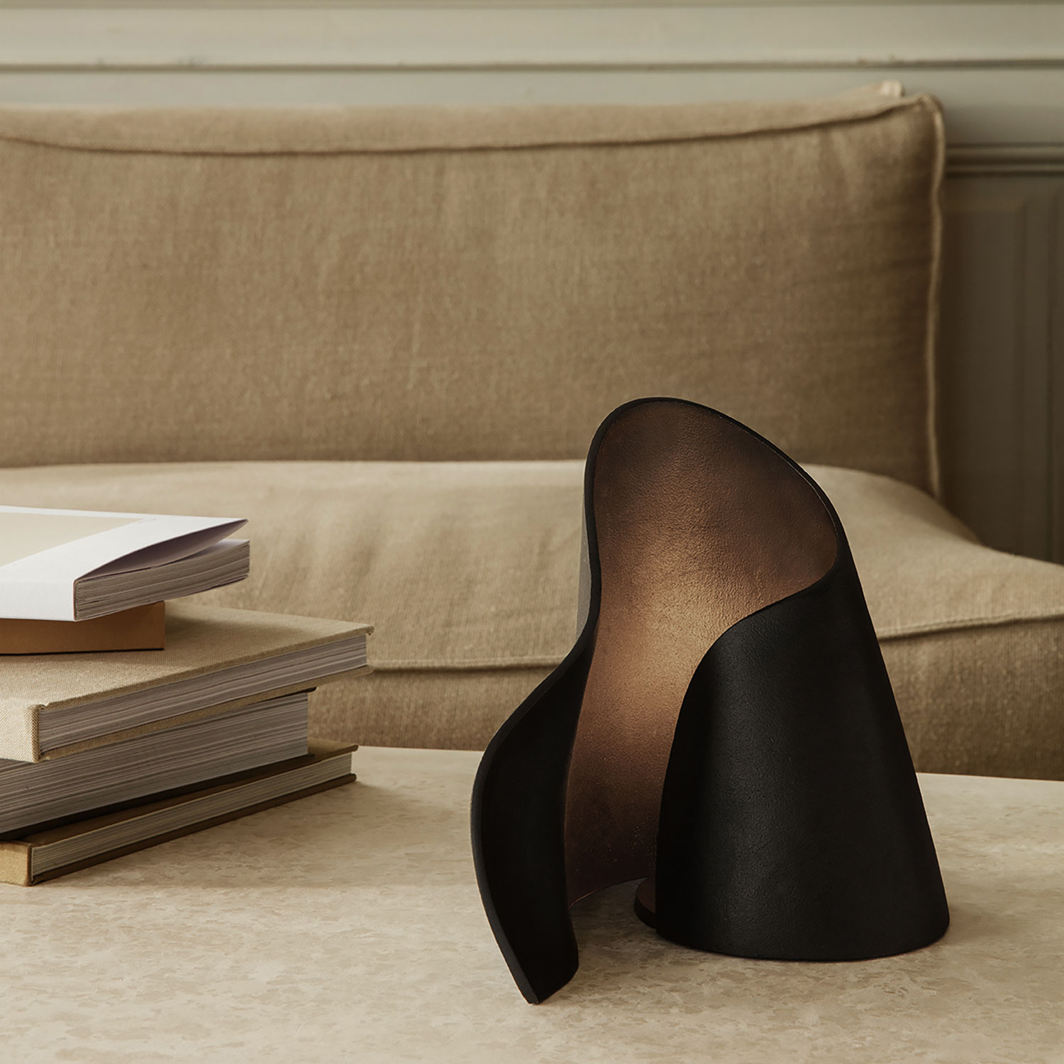 ferm LIVING Lampe Oyster Black - Image 2