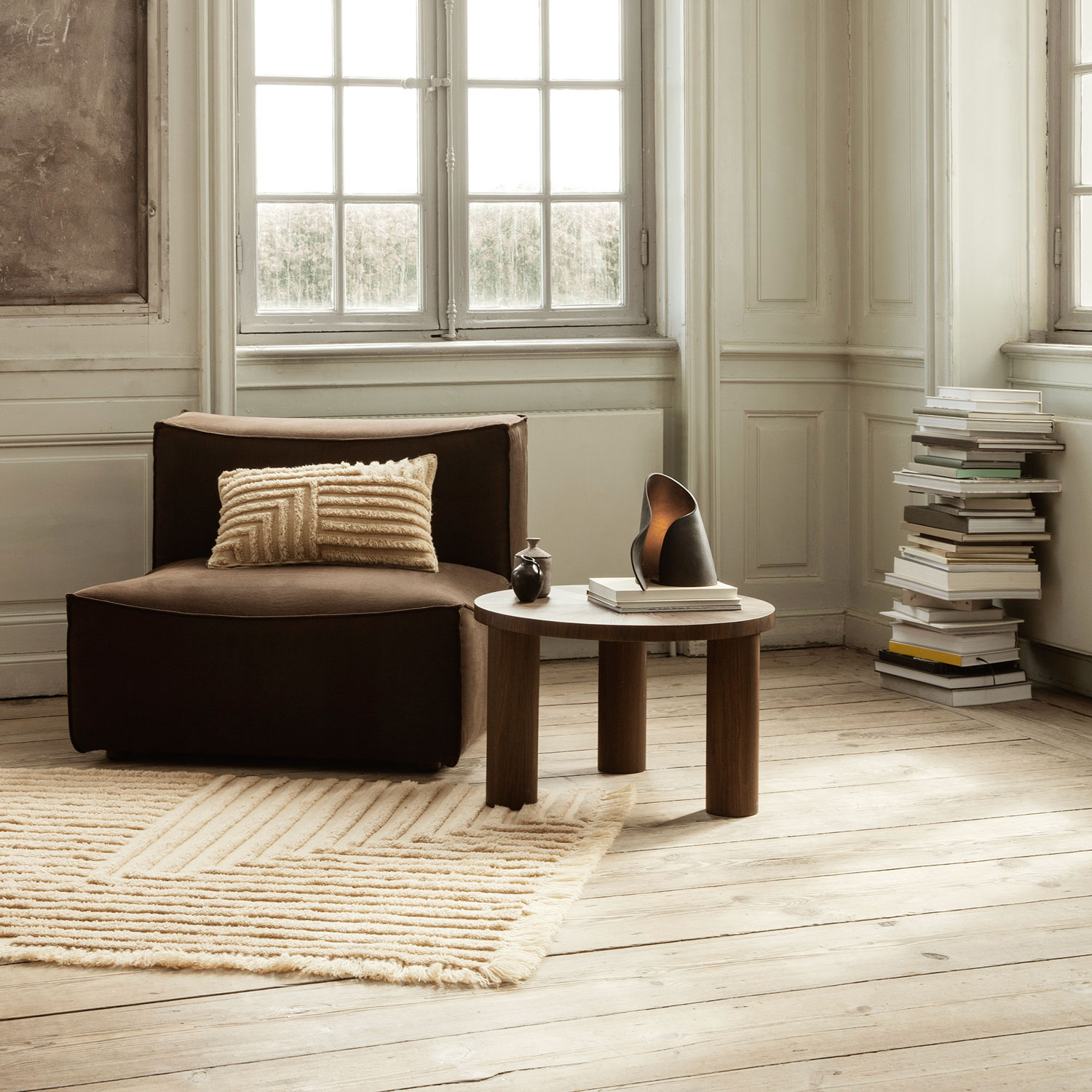 ferm LIVING Lampe Oyster Black