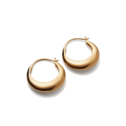 Pernille Corydon Große Atlas-Ohrringe Golden