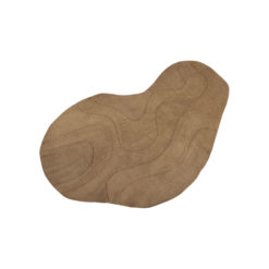 Teppich Alya Organisch Braun