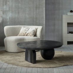 Teppich Alya Organisch Braun