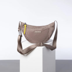 VIVI MARI Padded Hip Bag Dark Mushroom