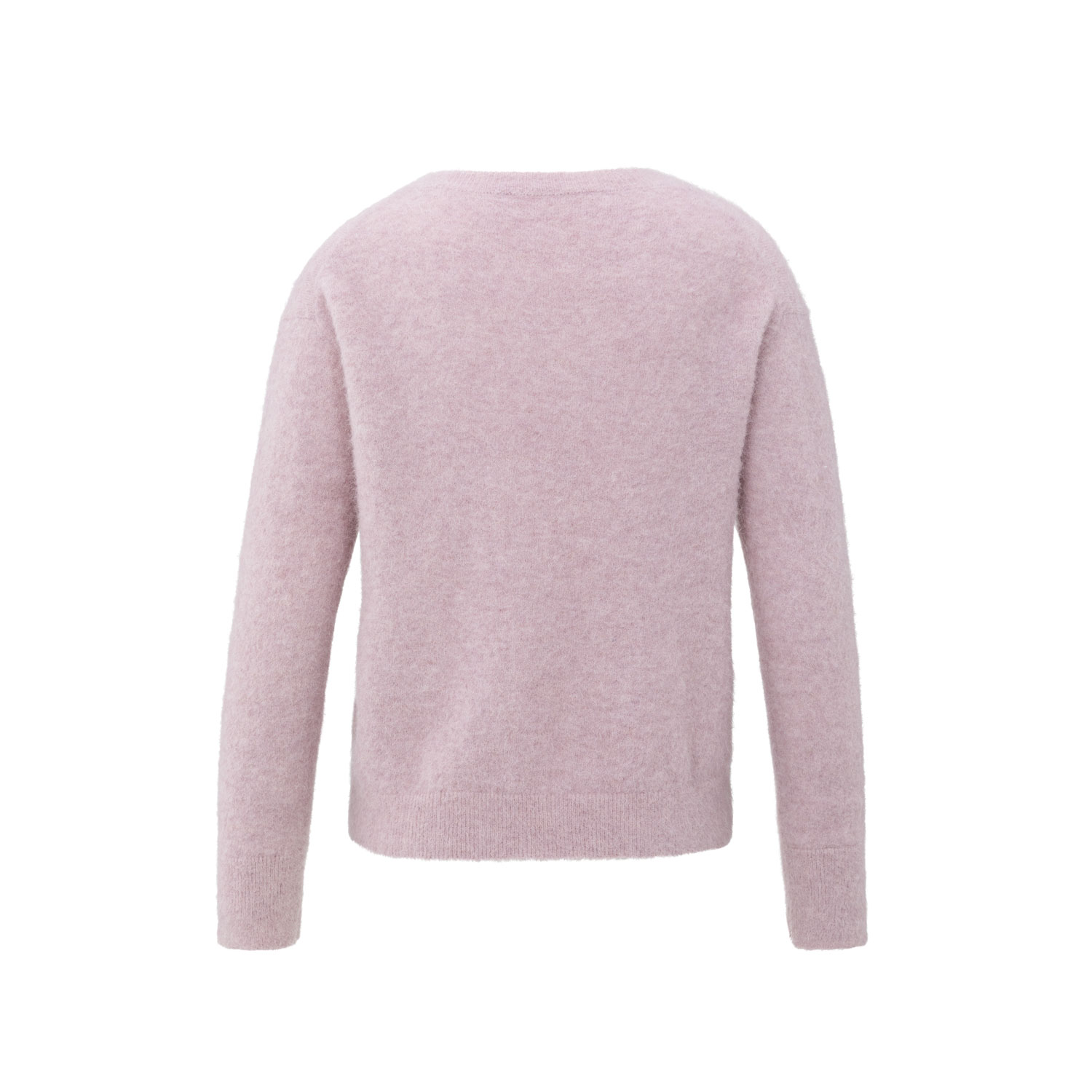 YAYA Sweater V-Neck Gray Purple - Image 3