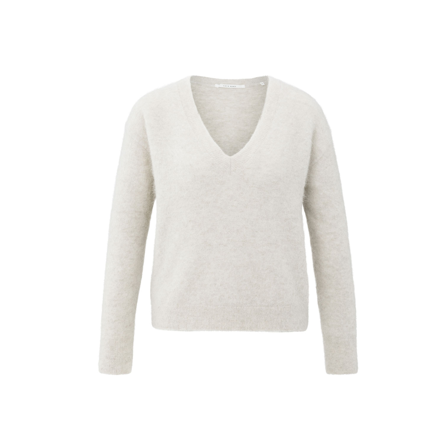 YAYA Sweater V-Neck Cloud Grey