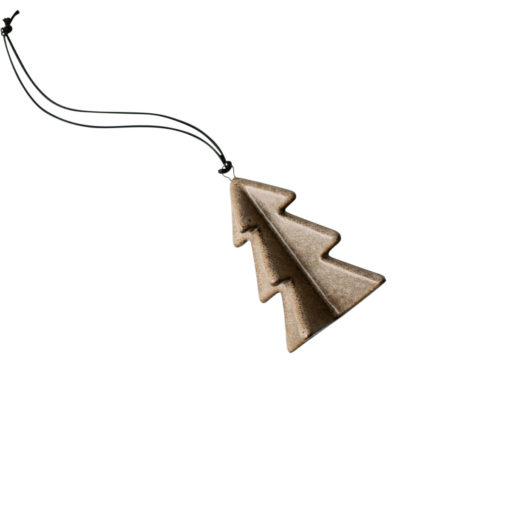 DBKD Anhänger Weihnachtsbaum Beige
