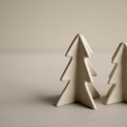 DBKD Keramik-Weihnachtsbaum Vanilla L