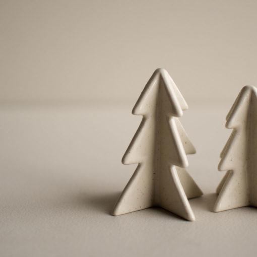 DBKD Keramik-Weihnachtsbaum Vanilla L