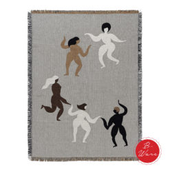 ferm Free Tapisserie Decke Grau B-Ware