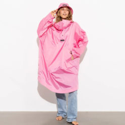 VIVI MARI Raincoat Solid Soft Pink